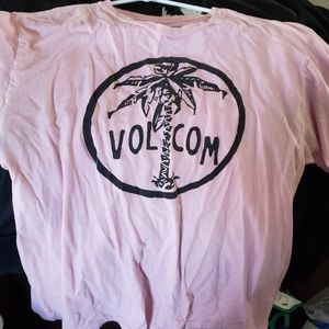 Pink Youth Volcom T-shirt